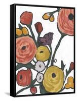 Stretching Blooms II-Annie Warren-Framed Stretched Canvas