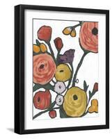 Stretching Blooms II-Annie Warren-Framed Art Print