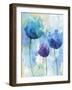 Stretching Blues-Tania Bello-Framed Giclee Print