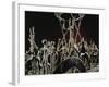 Strettweg Chariot, A Goddess in the Center is Surrounded by Several Men and Women (Deities?)-null-Framed Giclee Print