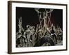 Strettweg Chariot, A Goddess in the Center is Surrounded by Several Men and Women (Deities?)-null-Framed Giclee Print