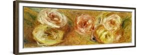 Strewn Roses, Jetee de Roses, c.1915-Pierre-Auguste Renoir-Framed Giclee Print