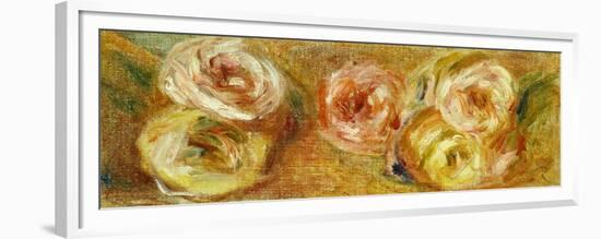 Strewn Roses, Jetee de Roses, c.1915-Pierre-Auguste Renoir-Framed Giclee Print