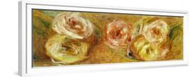 Strewn Roses, Jetee de Roses, c.1915-Pierre-Auguste Renoir-Framed Giclee Print