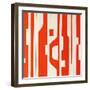 Striate-Tony Wire-Framed Giclee Print