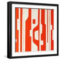 Striate-Tony Wire-Framed Giclee Print