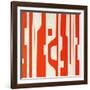 Striate-Tony Wire-Framed Giclee Print