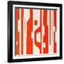 Striate-Tony Wire-Framed Giclee Print