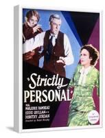 Strictly Personal - Movie Poster Reproduction-null-Framed Photo