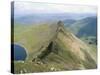Striding Edge, Helvellyn, Lake District National Park, Cumbria, England, United Kingdom-Lee Frost-Stretched Canvas