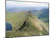 Striding Edge, Helvellyn, Lake District National Park, Cumbria, England, United Kingdom-Lee Frost-Mounted Photographic Print