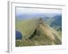 Striding Edge, Helvellyn, Lake District National Park, Cumbria, England, United Kingdom-Lee Frost-Framed Photographic Print