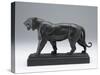 Striding Tiger, Modeled before 1874; Cast Later (Bronze)-Antoine Louis Barye-Stretched Canvas