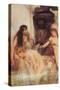 Strigils and Sponges-Sir Lawrence Alma-Tadema-Stretched Canvas