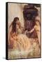 Strigils and Sponges-Sir Lawrence Alma-Tadema-Framed Stretched Canvas