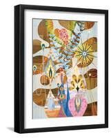 Strigosa-Rex Ray-Framed Art Print