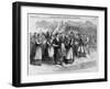 Strike of Coal-Miners at Washingtonville, Ohio Illustration Published in Frank Leslie's Illustrated-null-Framed Giclee Print