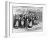 Strike of Coal-Miners at Washingtonville, Ohio Illustration Published in Frank Leslie's Illustrated-null-Framed Giclee Print
