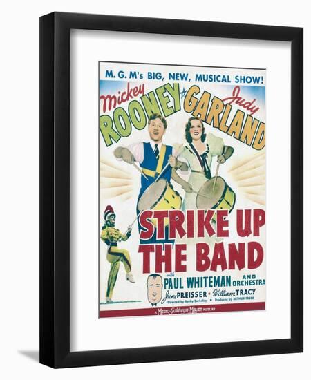 Strike Up the Band, 1940-null-Framed Art Print