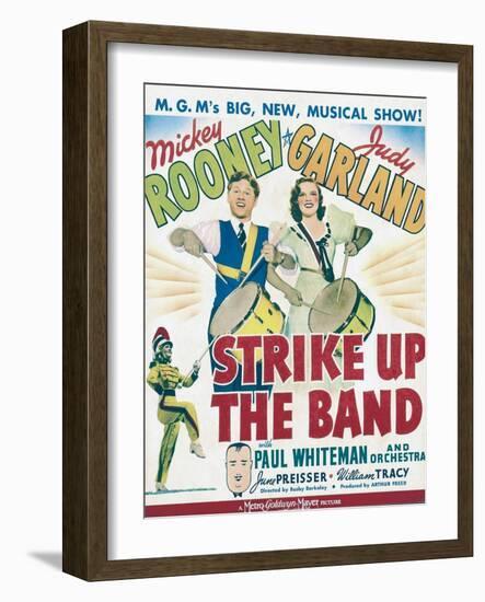 Strike Up the Band, 1940-null-Framed Art Print