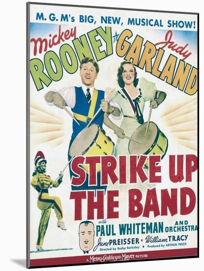 Strike Up the Band, 1940-null-Mounted Art Print