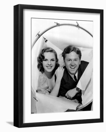 Strike Up the Band, Judy Garland, Mickey Rooney, 1940-null-Framed Photo