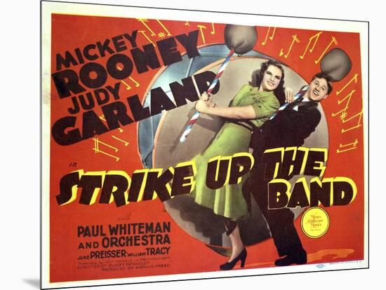 Strike Up the Band - Lobby Card Reproduction-null-Mounted Photo