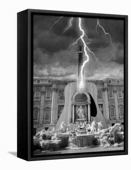 Striking a Chord-Thomas Barbey-Framed Stretched Canvas