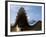 Striking Architecture of Ysios Winery Mirrors Limestone Mountains of Sierra De Cantabria Behind-John Warburton-lee-Framed Photographic Print