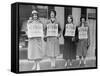 Striking Beauty Workers-null-Framed Stretched Canvas