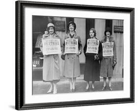 Striking Beauty Workers-null-Framed Photographic Print