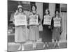 Striking Beauty Workers-null-Mounted Photographic Print