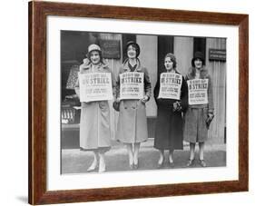 Striking Beauty Workers-null-Framed Photographic Print