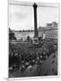 Striking Dockers Rally in London's Trafalgar Square-null-Mounted Photographic Print