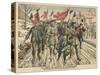 Striking French Miners Process Through the Pas De Calais-null-Stretched Canvas