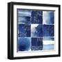 Striking Indigo-Tom Reeves-Framed Art Print