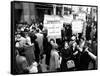 Striking Members of the International Lady Garment Workers Union (Ilgwu) Picket on 7th Ave.-null-Framed Stretched Canvas