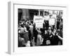 Striking Members of the International Lady Garment Workers Union (Ilgwu) Picket on 7th Ave.-null-Framed Premium Photographic Print