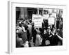 Striking Members of the International Lady Garment Workers Union (Ilgwu) Picket on 7th Ave.-null-Framed Photographic Print