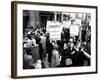 Striking Members of the International Lady Garment Workers Union (Ilgwu) Picket on 7th Ave.-null-Framed Photographic Print