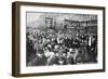 Striking Putilov Workers on the First Day of the February Revolution, St Petersburg, Russia, 1917-null-Framed Giclee Print