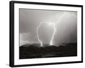 Striking Symmetry I BW-Douglas Taylor-Framed Photographic Print