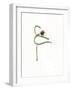 String Bean Chili Pepper Arabesque-Donna Basile-Framed Giclee Print