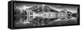 String Lake Panorama-Dean Fikar-Framed Stretched Canvas