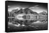 String Lake Panorama-Dean Fikar-Framed Stretched Canvas