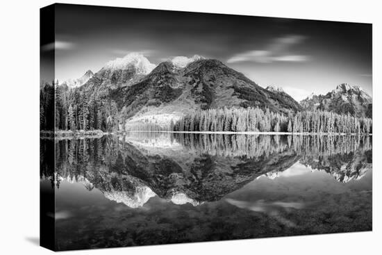 String Lake Panorama-Dean Fikar-Stretched Canvas