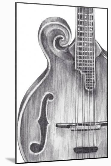 Stringed Instrument Study II-Ethan Harper-Mounted Art Print