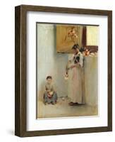 Stringing Onions, C.1882-John Singer Sargent-Framed Giclee Print