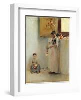 Stringing Onions, C.1882-John Singer Sargent-Framed Giclee Print