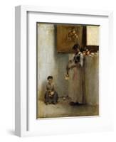 Stringing Onions-Sargent John Singer-Framed Giclee Print